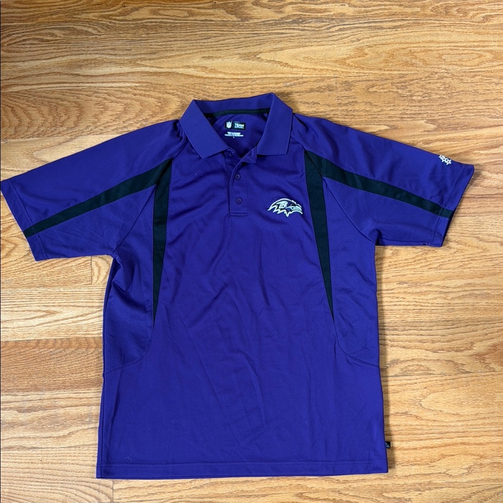 Purple Baltimore Ravens Polo Shirt